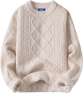 Aelfric Eden Oversized Sweater 90s Vintage Heavy Knitted Swe